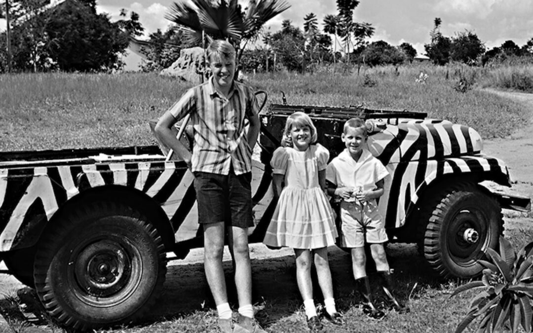 Fred and the Zebra-Striped Jeep